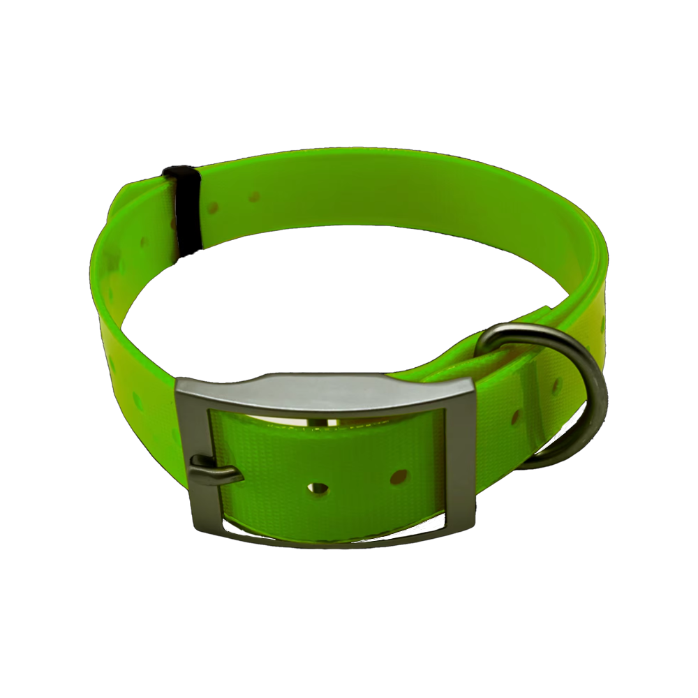 Coleira de nylon impermeável com fivela em D para cães Garmin DC50 T5 TT10 TT15 T20 TT25, coleiras ajustáveis para cães de grande porte