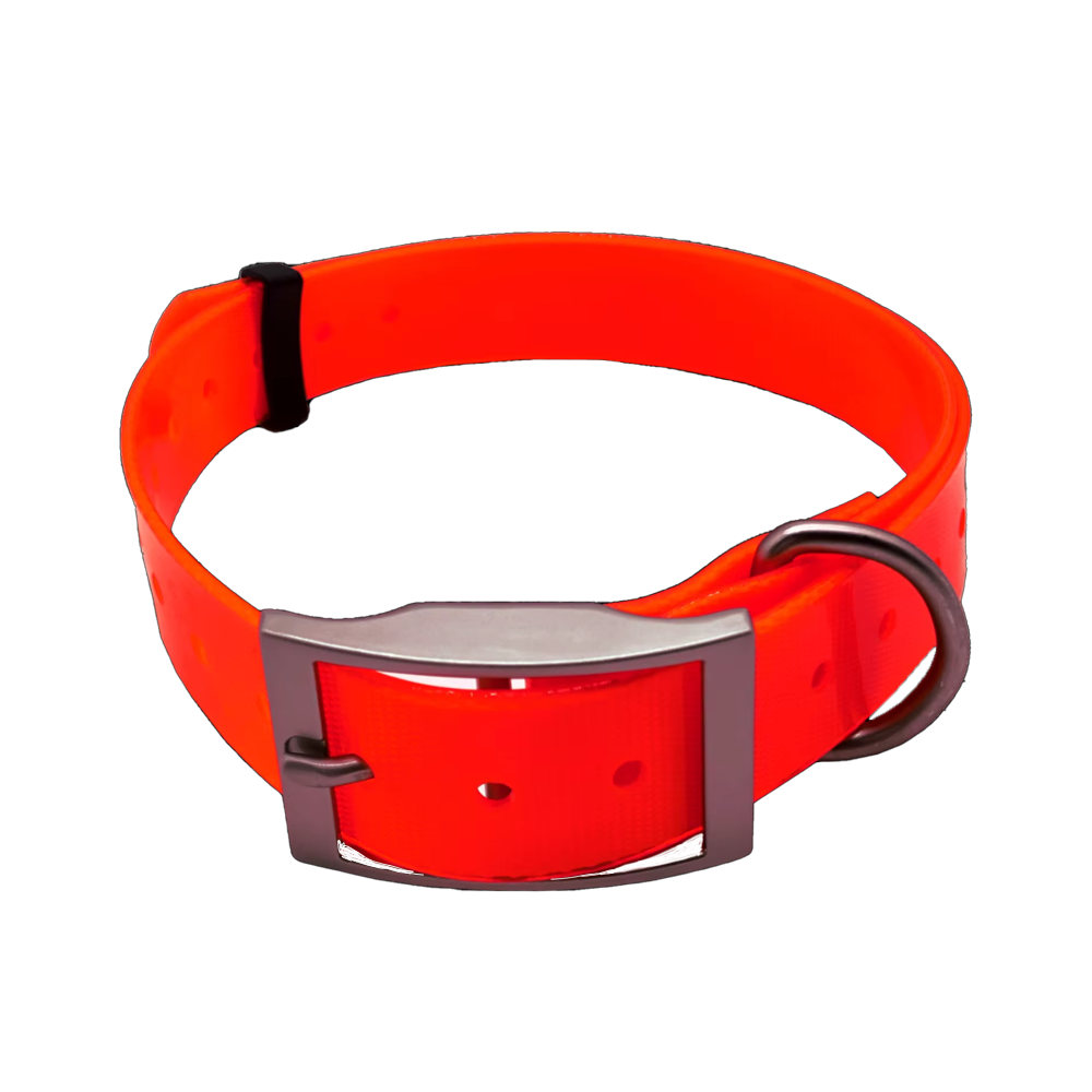 Coleira de nylon impermeável com fivela em D para cães Garmin DC50 T5 TT10 TT15 T20 TT25, coleiras ajustáveis para cães de grande porte