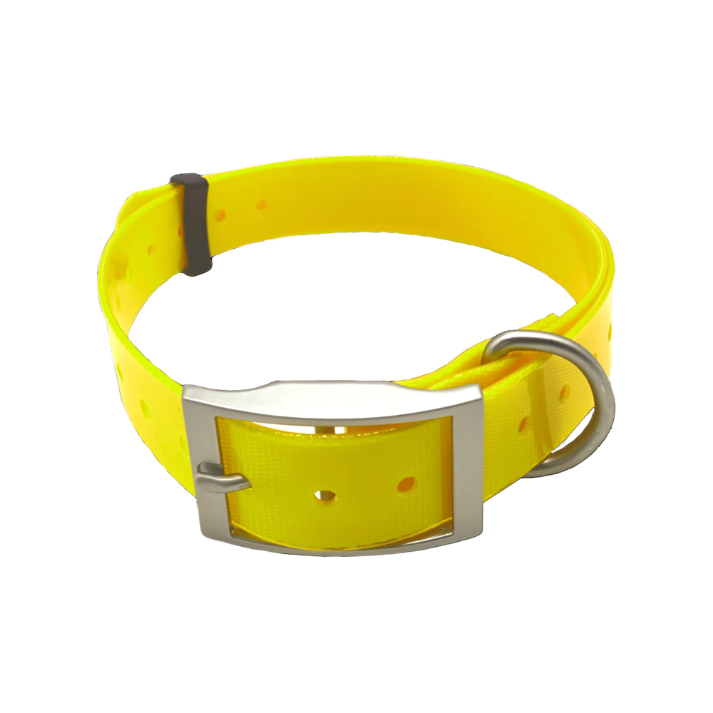 Coleira de nylon impermeável com fivela em D para cães Garmin DC50 T5 TT10 TT15 T20 TT25, coleiras ajustáveis para cães de grande porte