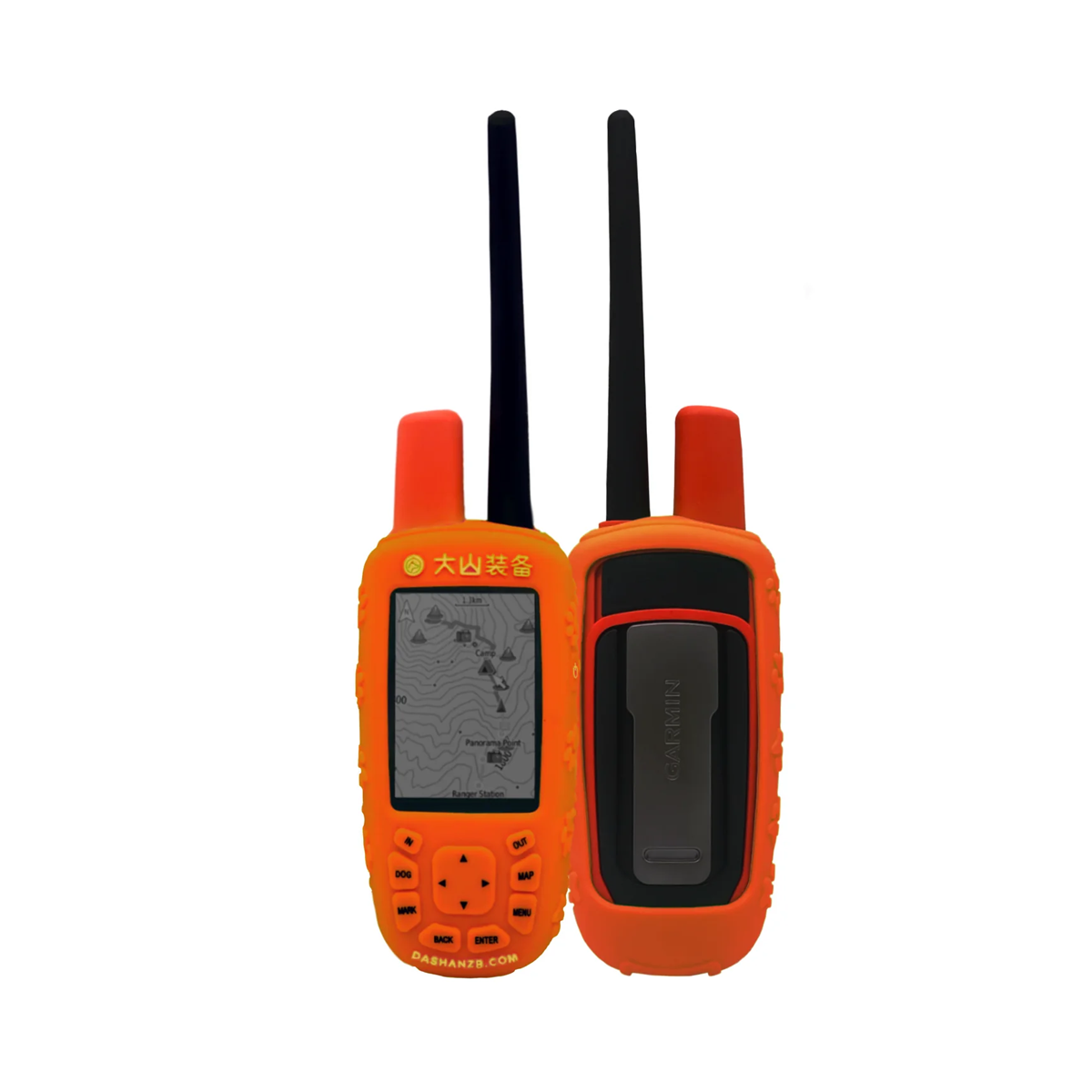 Garmin Astro 320/430 A50 保護シリコンゲルケース スクリーンプロテクターフィルム 耐久性の高いフレキシブルカバー