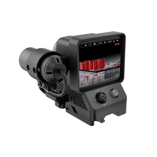 Longot R3L 384 * 288 Resolution Infrared Thermal Camera Imager with Rangefinder Function Thermal Night Vision Thermal Monocular for Hunting