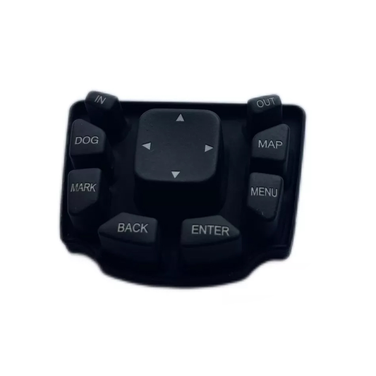 Reemplazo de la carcasa del botón de la cubierta del teclado de goma para el dispositivo de mano Garmin Astro 320/430 