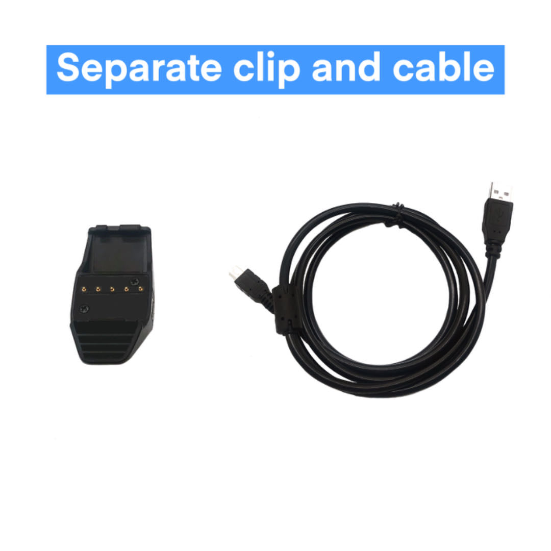 Kit de cargador para collar de adiestramiento GPS para perros Garmin T5 TT15 TT10, cable USB de carga/clip/adaptador de enchufe, versión para EE. UU./UE