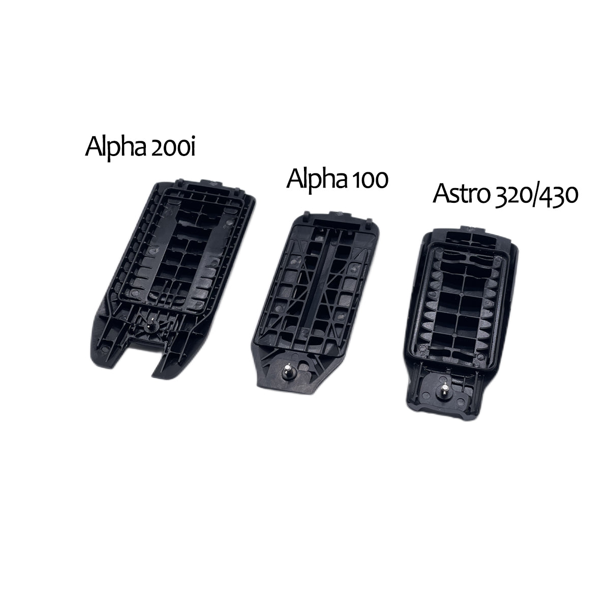 Tapa trasera de batería de repuesto para Garmin Alpha 100, 200i, repuesto de tapa de batería personalizada para Astro 320/430 