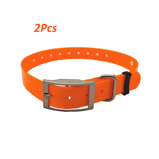 2Pcs Garmin DC40 Collar Strap Replacement Nylon Belt