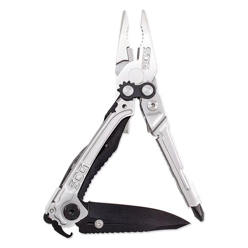 Alicates para herramientas de exterior, cuchillo plegable multifunción, minicuchillo portátil, equipo de supervivencia en la naturaleza, alicates pequeños