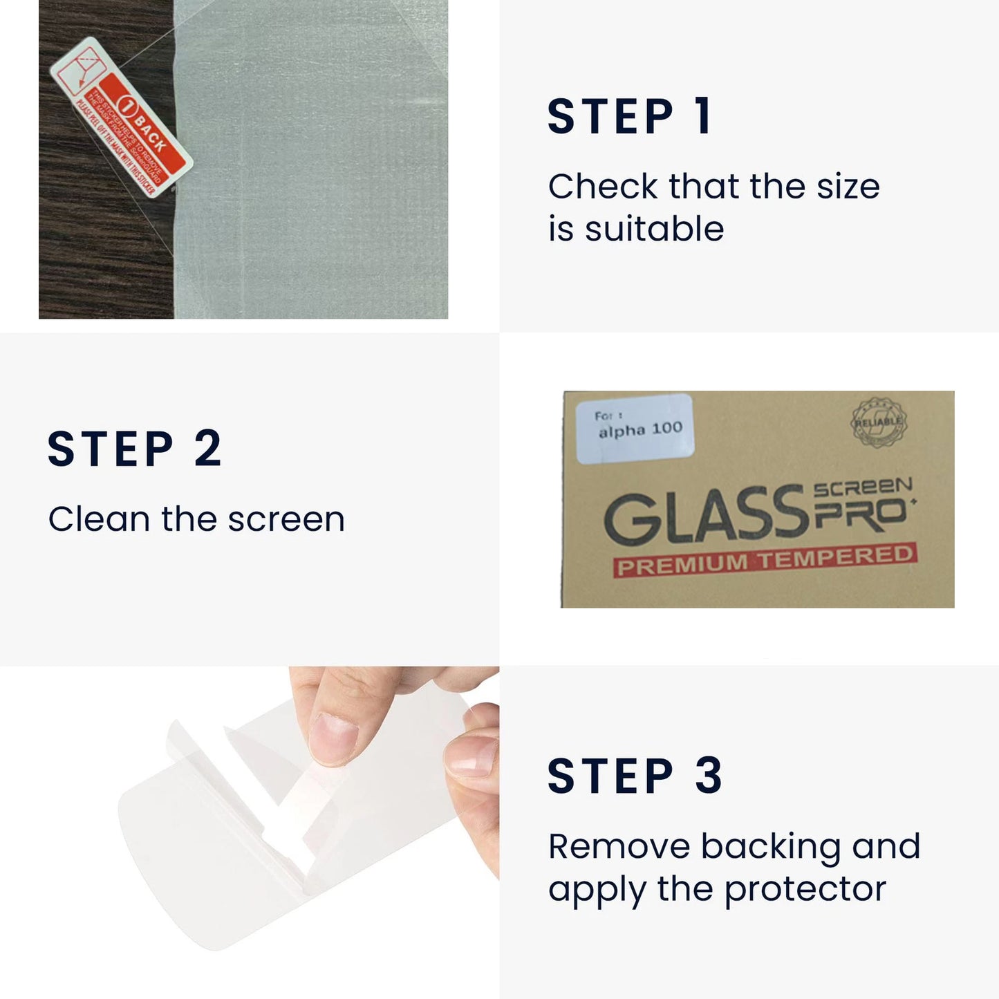 Premium Tempered Glass Screen Protector for Garmin Alpha 100