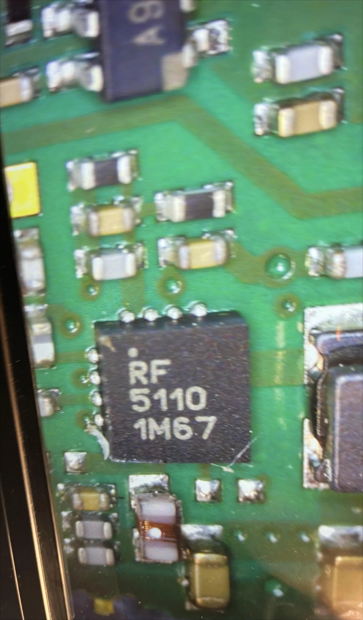 カラーマザーボードチップ修理アクセサリ RF5110 コンポーネント Garmin DC50 T5 TT10 TT15 カラー交換チップ