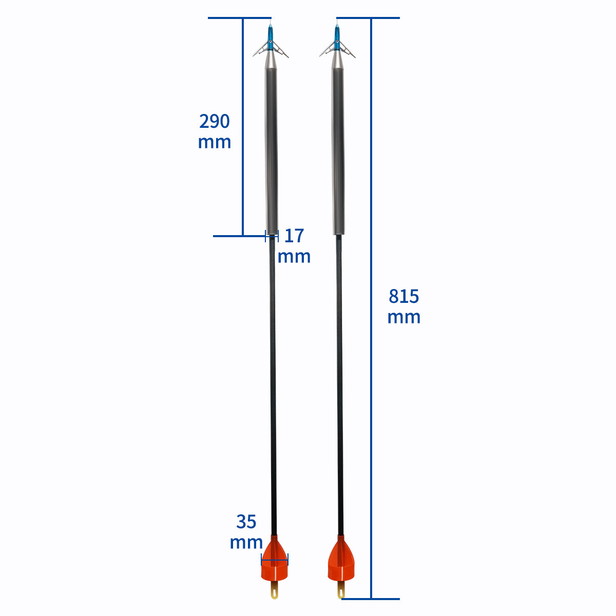 400g Drone Airdrop Arrow Dart for Protecting Farmland Hunting, Fit for All Drones