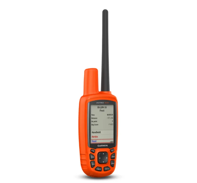 Sistema de seguimiento portátil Garmin Astro 430 para perros deportivos