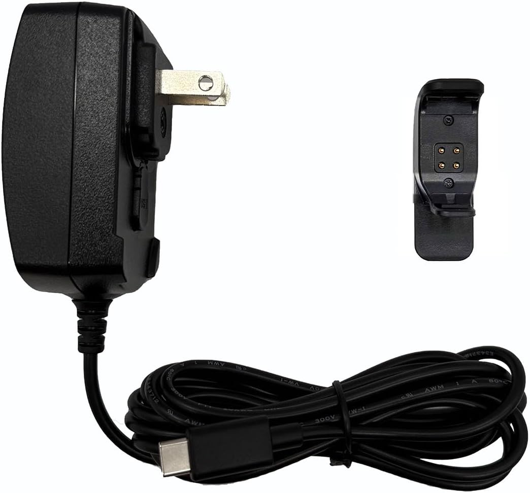 Garmin GPS 犬用首輪 T5 TT15、DC40、DC50、T5 Mini TT15 mini、T20 交換用充電器 充電クリップ