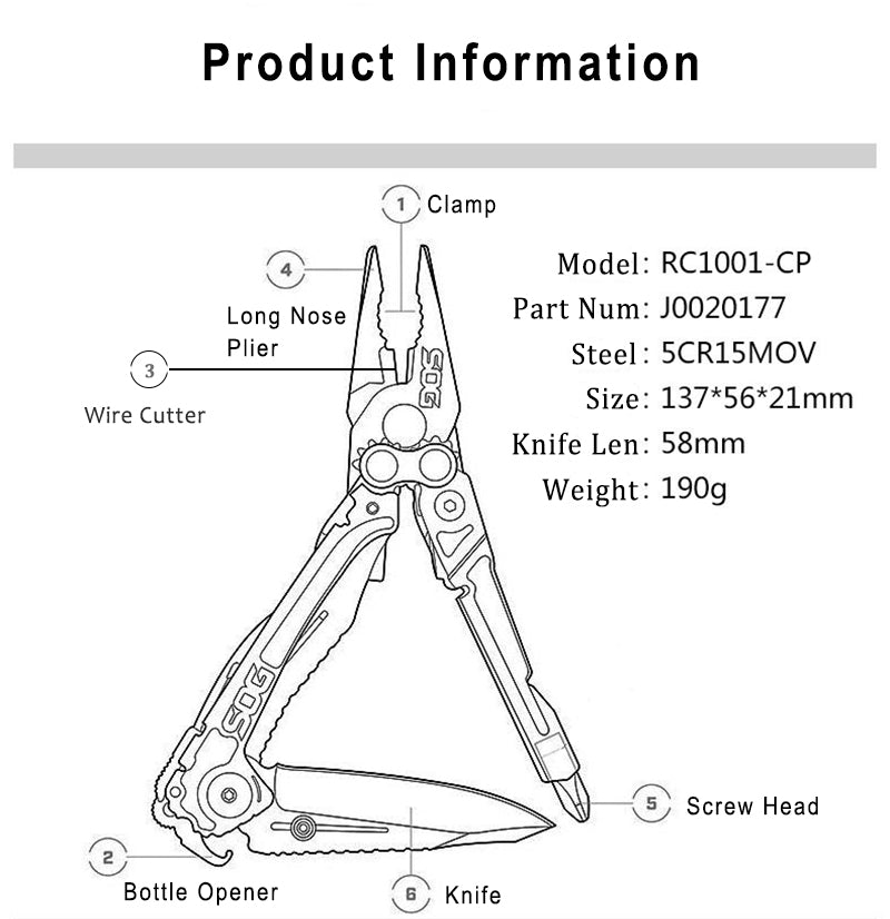 Alicates para herramientas de exterior, cuchillo plegable multifunción, minicuchillo portátil, equipo de supervivencia en la naturaleza, alicates pequeños