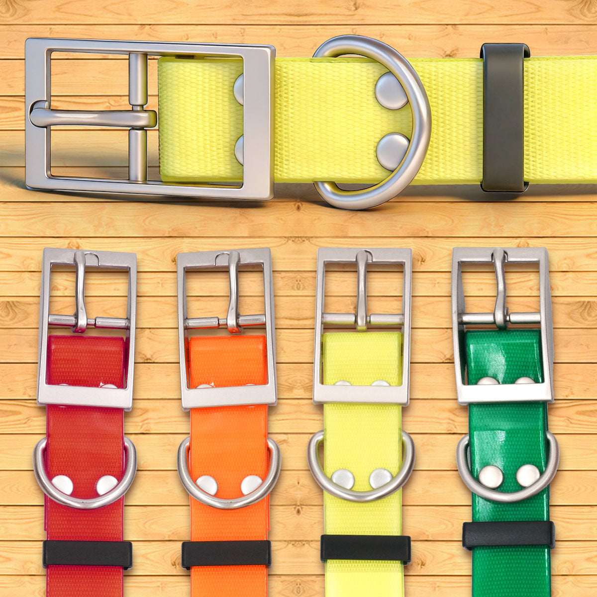 Sangle de collier en nylon imperméable avec boucle en D pour Garmin DC50, T5, TT10, TT15, T20, TT25, colliers réglables pour grands chiens.