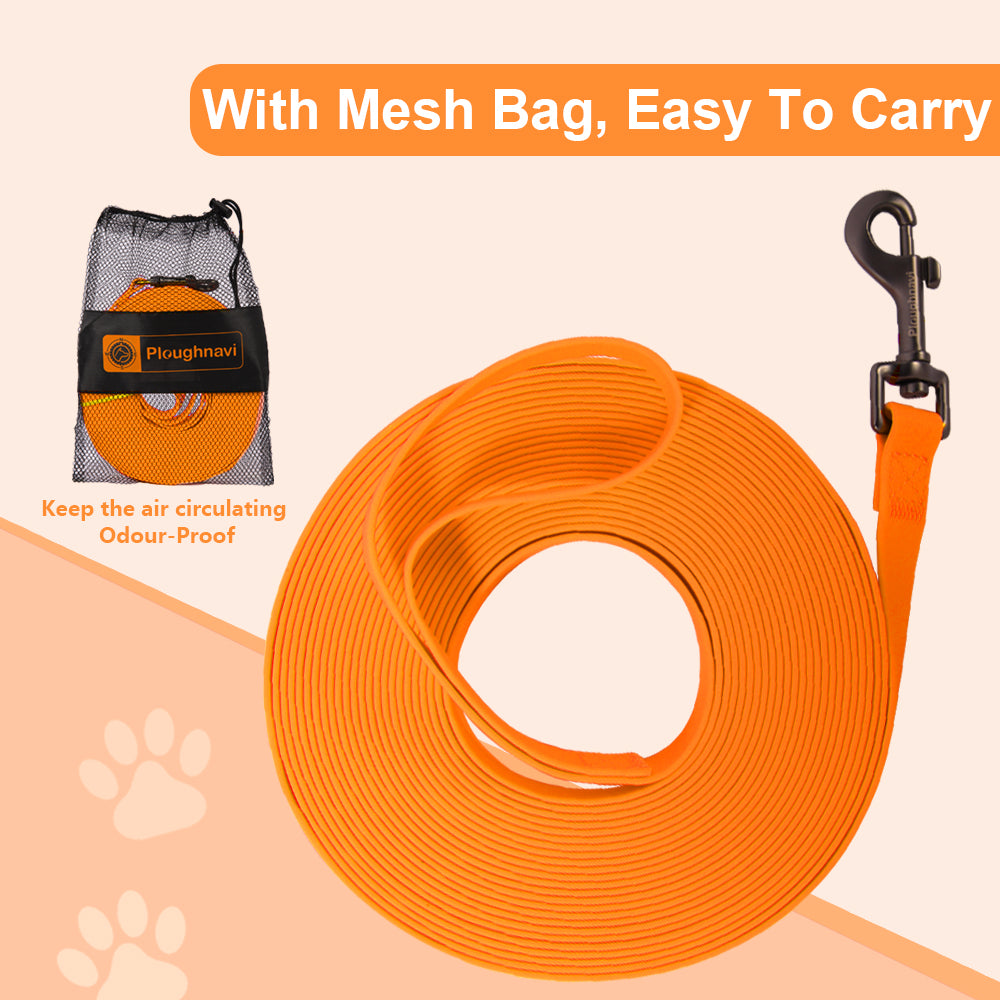 Correa de entrenamiento para perros larga de 2 cm de ancho, correa de poliéster para perros, impermeable y duradera