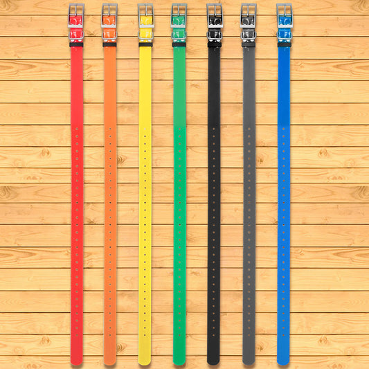 Dog Collar Belt Replacement 1*28.7 Inches Compatible with Garmin DC50 T5 TT15 TT10 T20 TT25