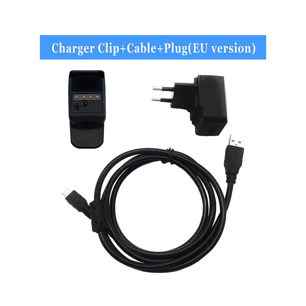 Kit de cargador para collar de adiestramiento canino con GPS Garmin T5 Mini, TT15 Mini, cable de carga USB/clip/adaptador de enchufe, versión para EE. UU./UE 