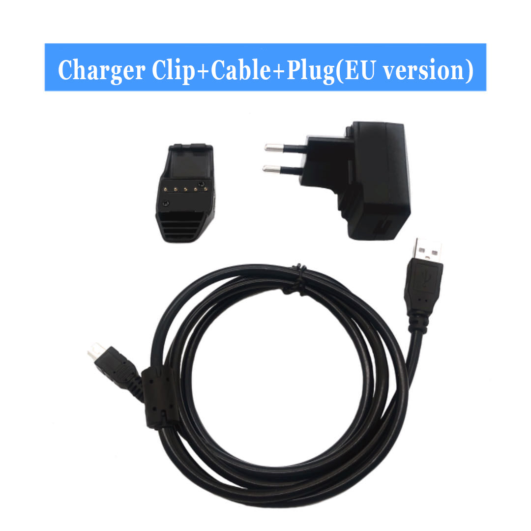 Kit de cargador para collar de adiestramiento GPS para perros Garmin T5 TT15 TT10, cable USB de carga/clip/adaptador de enchufe, versión para EE. UU./UE